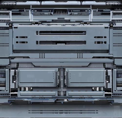 近1000张高清机械贴图资源游戏战舰类金属材质免费下载